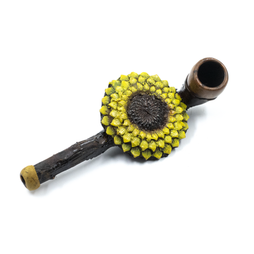 Shop PIPE - SUN FLOWER HAND CRAFTED 12cm in australian