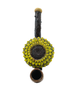 Shop PIPE - SUN FLOWER HAND CRAFTED 12cm in australian