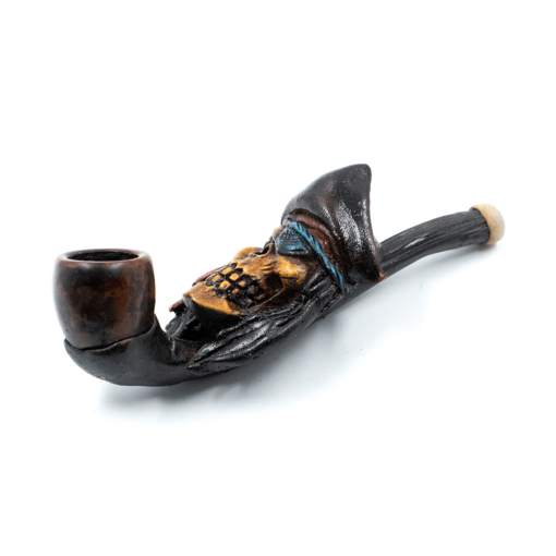 Shop PIPE - PIRATE SKULL HAND CRAFTED 12cm in australian