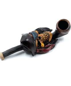 Shop PIPE - PIRATE SKULL HAND CRAFTED 12cm in australian