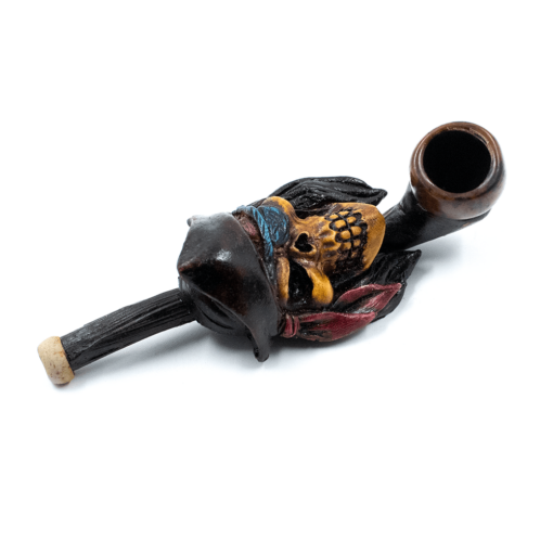 Shop PIPE - PIRATE SKULL HAND CRAFTED 12cm in australian