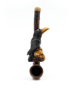 Shop PIPE - BLACK CROW HAND CRAFTED 12cm in australian