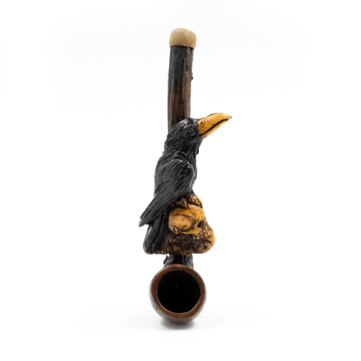 Shop PIPE - BLACK CROW HAND CRAFTED 12cm in australian