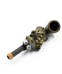 Shop PIPE - SITTING FROG HAND CRAFTED 12cm in australian