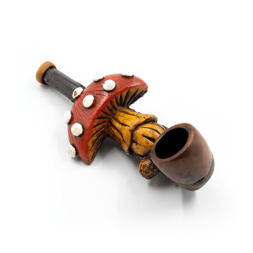 Shop PIPE - RED SHROOM HAND CRAFTED 12cm in australian