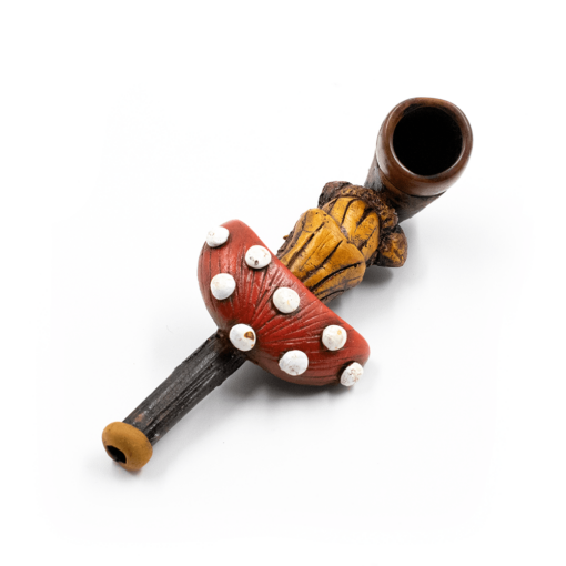 Shop PIPE - RED SHROOM HAND CRAFTED 12cm in australian