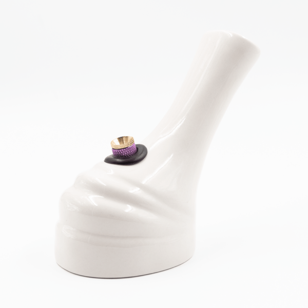 Shop Molten Ceramic Bong - White in australian