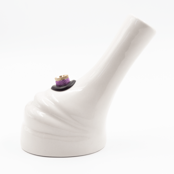 Shop Molten Ceramic Bong - White in australian