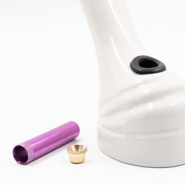 Shop Molten Ceramic Bong - White in australian