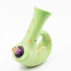 Shop Walking Man Ceramic Bong - Green (Orange Splatter) in australian