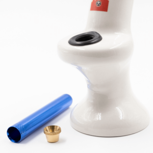 Shop Red Flames Small Grip Ceramic Bong in australian