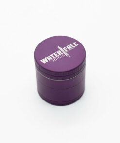 Shop Four-Part Aluminium Grinder with Removable Screen - Matte Dark Purple (43mm) in australian