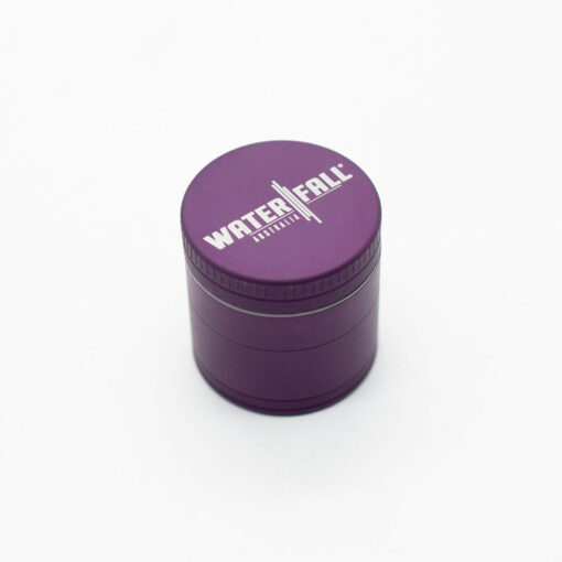 Shop Four-Part Aluminium Grinder with Removable Screen - Matte Dark Purple (43mm) in australian