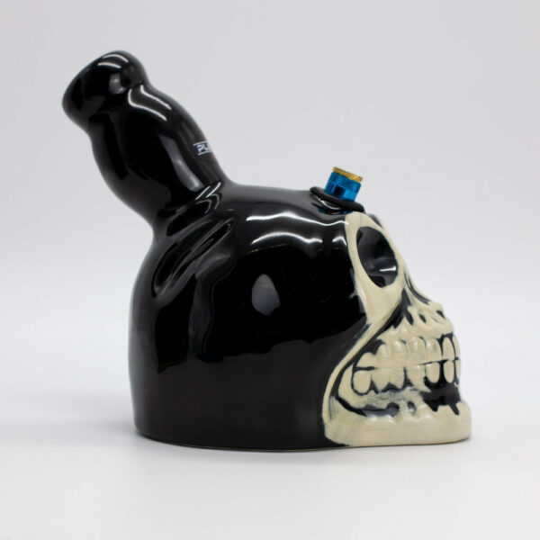 Shop Black Neck Skull Ceramic Bong in australian