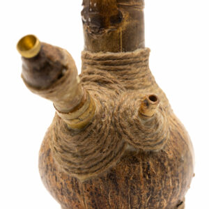 Shop HUNI PIPES - CHALICE - BAMBOO & COCONUT BONG in australian