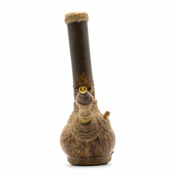 Shop HUNI PIPES - CHALICE - BAMBOO & COCONUT BONG in australian