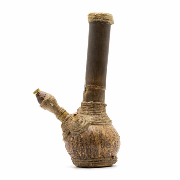 Shop HUNI PIPES - CHALICE - BAMBOO & COCONUT BONG in australian