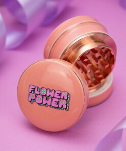 Shop Flower Power Ceramic Grinder - Pink in australian