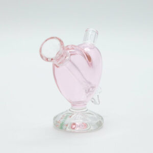 Shop Cupids Heart-Shaped Pink Bubbler in australian