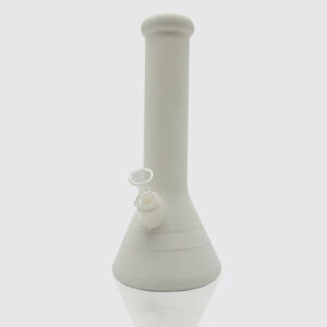 Shop Conical White Silicone Bong in australian