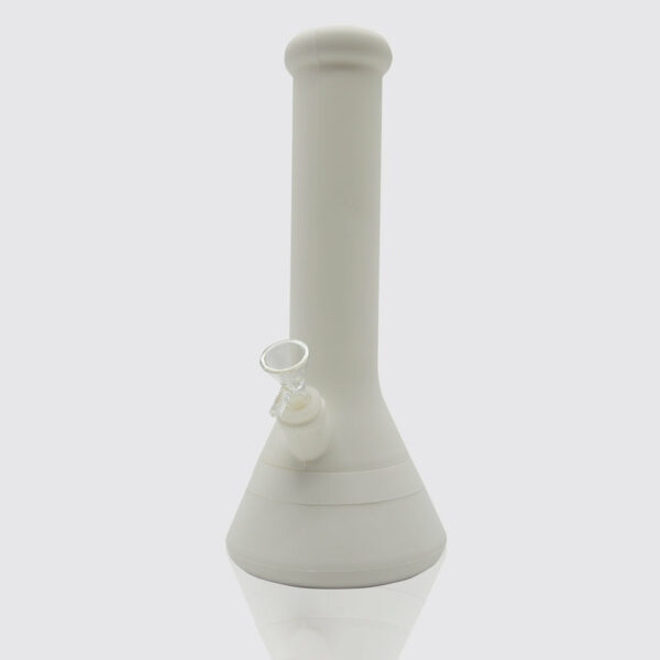 Shop Conical White Silicone Bong in australian