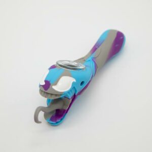 Shop Venomous Silicone Pipe - Blue Purple Grey in australian