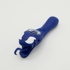 Shop Venomous Silicone Pipe - Navy Blue in australian