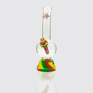 Shop Zap Squash Glass Bong - Rasta in australian