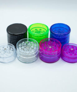 Shop Grinder - Acrylic 48mm 5 Part Magnetic - ASSORTED COLOURS in australian