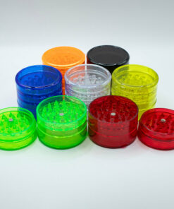 Shop Grinder - Acrylic 65mm 5 Part Magnetic - ASSORTED COLOURS in australian