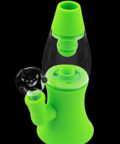 Shop Cloud 8 Lava Lamp Silicone & Glass Water Pipe in australian