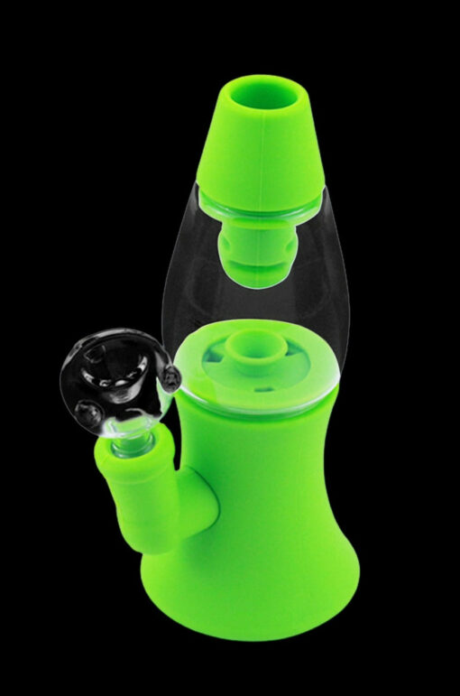 Shop Cloud 8 Lava Lamp Silicone & Glass Water Pipe in australian