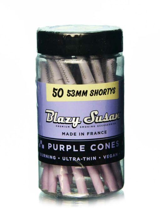 Shop Blazy Susan Purple Shorty's Pre Rolled Cones - 50 count in australian