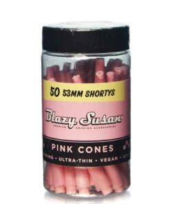 Shop Shorty Pink Pre Rolled Cones from Blazy Susan - 50 ct in australian