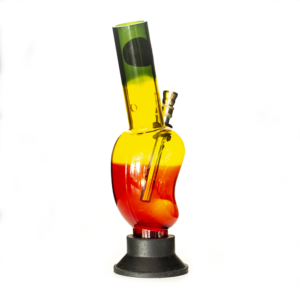 Shop Acrylic Mango Bong - Rasta in australian