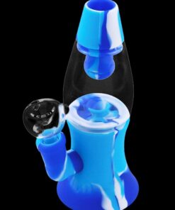 Shop Cloud 8 Lava Lamp Silicone & Glass Water Pipe in australian