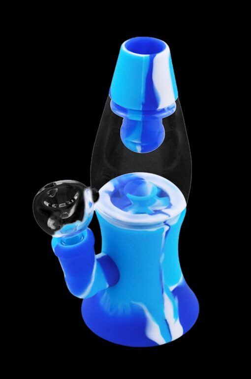 Shop Cloud 8 Lava Lamp Silicone & Glass Water Pipe in australian