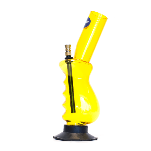 Shop Acrylic Gripper Bong - Yellow in australian