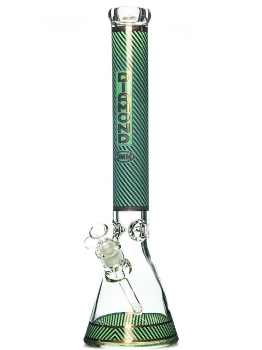 Shop 18" Diamond Glass Beaker Bong (Super Thick) in australian