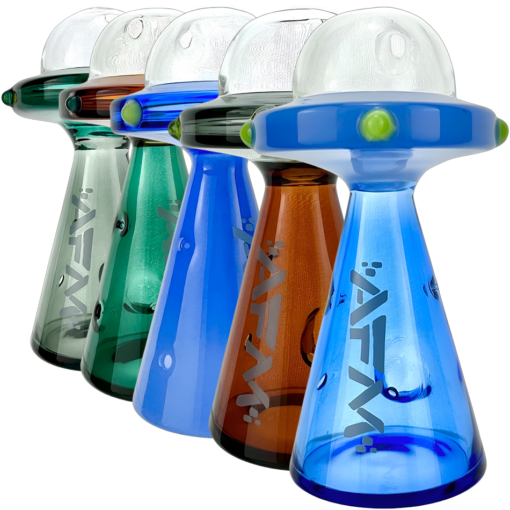 Shop 5" UFO Spaceship Glass Hand Pipe in australian