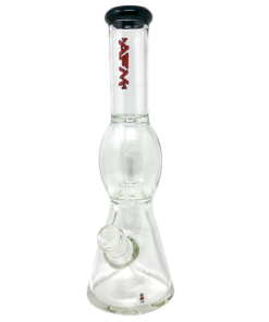 Shop 12" AFM Glass UFO Color Lip Glass Beaker Bong in australian