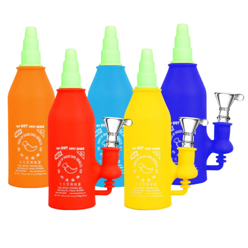 Shop Asian Hot Sauce Silicone Water Pipe in australian