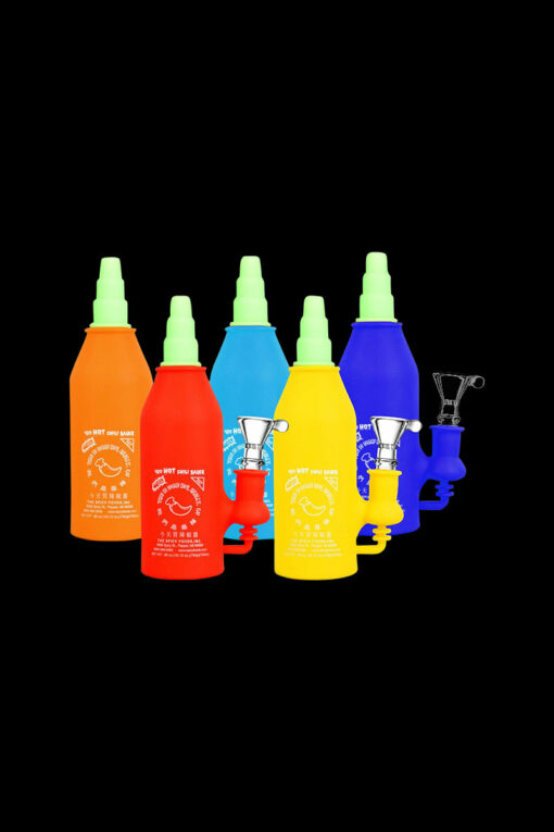 Shop Asian Hot Sauce Silicone Water Pipe in australian