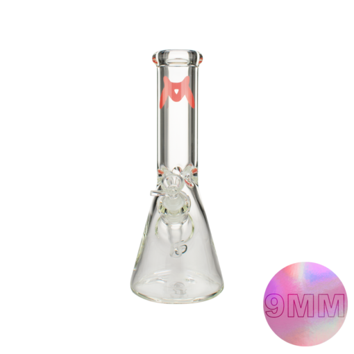 Shop 12" x 9mm Classic Beaker Bong in australian