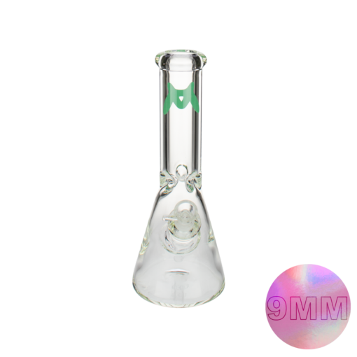 Shop 12" x 9mm Classic Beaker Bong in australian