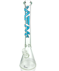 Shop 18" AFM Heavy Boi Clear Glass 9mm Beaker Bong in australian