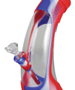 Shop Horn Glass Silicone Water Pipe in australian