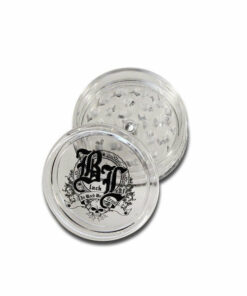 Shop Black Leaf Acrylic Herb Grinder 60mm in australian