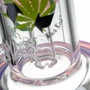 Shop Black Leaf Recycle/Incycle Bubbler - Pink in australian