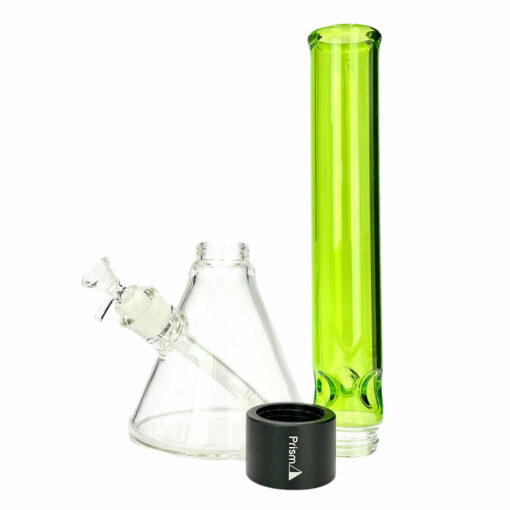 Shop Prism Halo 17.8" Customizable Beaker Bong with Clear Downstem & Bowl in australian